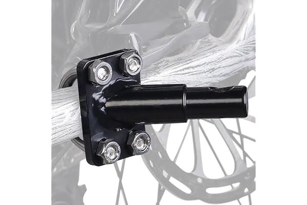 Attache pour Remorque de Vélo | Connecteur de Remorque de Transport - Système de Fixation Haute Capacité pour Transport Quotidien d'animaux, Randonnée et Marchandises avec Remorques de Vélo