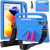 RollinCase Kids Case for Redmi Pad 2 Pro 12.1 Inch 2025, Blue | Eva, Lightweight Shockproof, Shockproof Case with Handle and