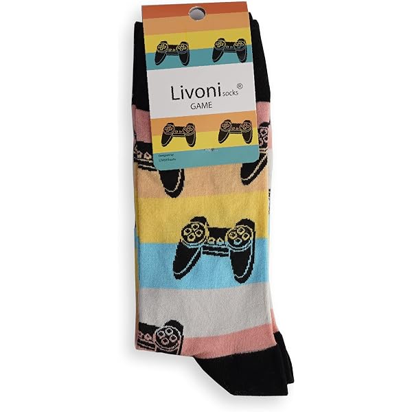 Lot De 6 Chaussettes Homme Coton Peigné - Hautes, Confortables, Motif Losange - 8