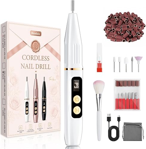 Uñas que se rompen: por qué y qué hacer Torno para Uñas Profesional 35000RPM 500mAh Lima Uñas Electrica, Blanco | 12 en 1 Torno Uñas, Pantalla LED, 12 Accesorios, 9