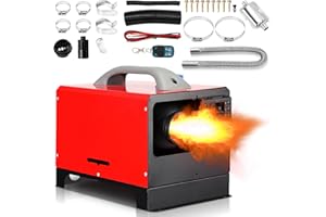 Jopassy 12V riscaldatore Diesel autonomo, 8KW riscaldatore d'Aria Diesel monoblocco, riscaldatore d'Aria Diesel con silenziatore, riscaldatore d'Aria Diesel