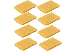 Chenyoyangfen 8 PCS Rubber Cement Eraser Rubbers erasers Glue Residue Pick-Up Eraser Sticky Stuff Remover Rectangle Adhesive Remover Craft Glue Durable Rubber Adhesive and Residue Eraser (Yellow)