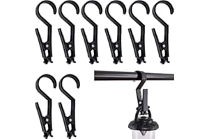 WDAFLG 8 Pcs Tent Canopy Clip Light Hooks Multifunctional Tent Canopy Clip Outdoor Camping Equipment Accessories