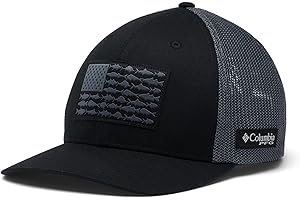 Columbia kapelusze wędkarskie Uniseks Pfg Fish Flag Mesh Ball Cap - High (1 w zestawie)