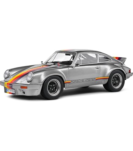SOLIDO, PORSCHE 911 Iroc #1 - FITTIPALDI 1974 jaune, échelle 1/18