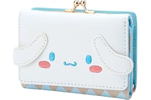 BelugaDesign Portafoglio Anime | Carino Kawaii Coin Pouch Purse Zipper