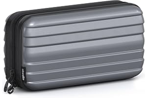 stardis Kosmetiktasche Hartschalen Kulturtasche Hardcase Damen Herren Kulturbeutel in Kofferform Flight-Beautycase Wasserdicht Mini-Koffer Optik Waschbeutel für Frauen, Männer, Kinder