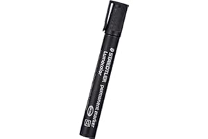 STAEDTLER 352-9 Marker permanentny Lumocolor, wielokrotnego napełniania, czarny, 1 sztuka