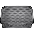 Novline MAT049 Custom Tailored Fit Black Rubber Boot Liner Tray Mat
