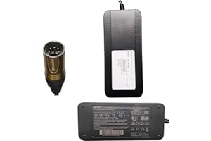 Powatechnic Chargeur pour vélo électrique Ave EBCO Raleigh Citybug Winora 36 V 42 V 2 A XLR 5 broches TranzX PST Batterie BL03 BL05 BL07 BL09 BL19 BL520 MDA11542002000 MDA254-5XLR DZL (M) 3710A0 WKCC.