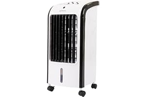 JACK STONEHOUSE 3 in 1 Portable Evaporative Air Cooler | Eco Friendly Humidifier Fan | Quiet Operation with 3 Fan Levels Oscillation 4L Water Tank | Aircon