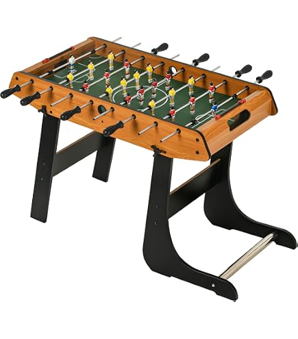 Table De Football Acier 60 Kg – 140 X 74,5 X 87,5 Cm – 22 Joueurs, 8 Barres – Jeu Intérieur