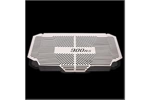 ENUOLIAN Kühlerabdeckungen Schutzabdeckung Für Motorradkühlerschutz Für Z900RS 2017 2018 2019+ (Farbe : Silber)