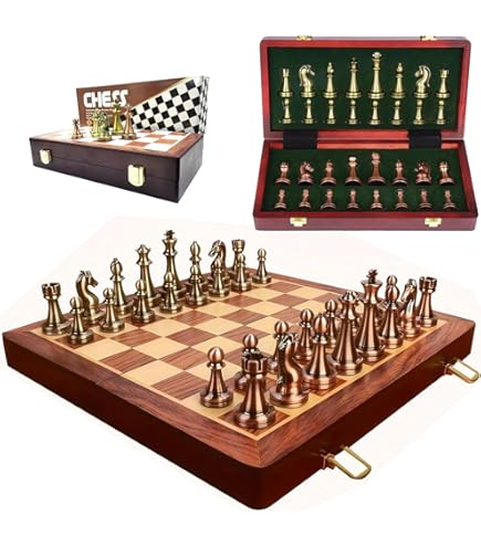 8 Mejores Juegos De Ajedrez De Madera Grandes