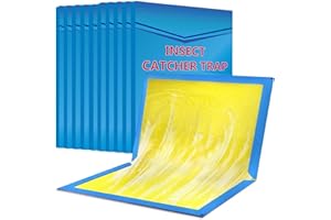 MOSSOKO Pest Multi-Use Boards Pest Traps Boards - Pests Trap Pads for Indoor Outdoor Garden Kitchen Office (10 Pack)