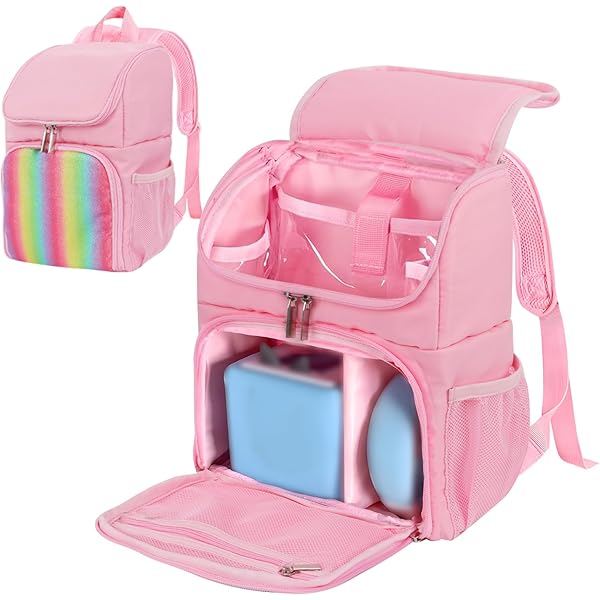 Knuffig Kleuterschoolrugzak vanaf 2 jaar, voor meisjes en jongens, met geïsoleerd vak voor broodtrommel, Tonie-tas en kleuterschooltas in één, perfect voor kinderdagverblijf en uitstapjes, Fox