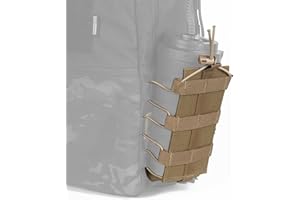 OneTigris ROC Porte-bouteille MOLLE Porte-bouteille pour bouteille de champ Carrier Extreme Minimaliste