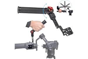 PEASTREX 200 Grad Verstellbarer Griff für DJI Ronin S SC Gimbal-Stabilisator, ergonomisches Design, Gummigriff, perfekt für jeden Winkel