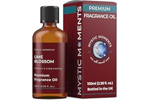 Mystic Moments | Lime Blossom Duft Öl - 100 ml - perfekt für Seifen, Kerzen, Badebomben, Ölbrenner, Diffusoren und Haut- und Haarpflegegegenstände