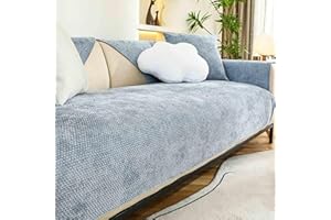 YWQJL Divano Cover 1 2 3 4 Seater, Lino Grezzo L-Shaped Divano Throws,Couch Cover Pets Dog Couch Cover Non-Slip Sofa Throws Sofa/Divano Throw Blanket,Divano Cover,#11-70x70cm