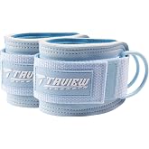 TAVIEW Cable Machine Ankle Straps for Gym, Kickback Ankle Straps, Padded Cuffs for Glutes and Leg Workouts