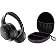 M.G.R.J® Portable Carrying Case Cover for Boult Newly Launched Q Over Ear Bluetooth Headphones || Boult Newly Launched Flex Over Ear Bluetooth Headphones (Hard|EVA|Black)