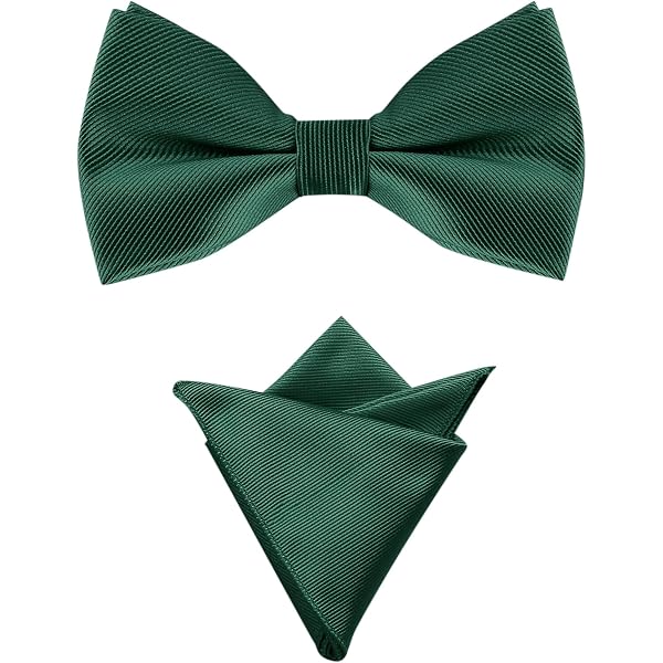 Allegra K Fliege & Einstecktuch Set – Vorgebunden, 100% Polyester, One Size, Viele Farben Zur Auswahl