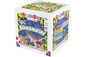 Brainbox 2094938 Dinosaur, Educational Game, Memory Game, Quiz Game for Adults and Children from 8 Years