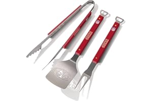 YouTheFan Piece BBQ Set NFL Cleveland Browns Spirit Series 3-teiliges Grillset