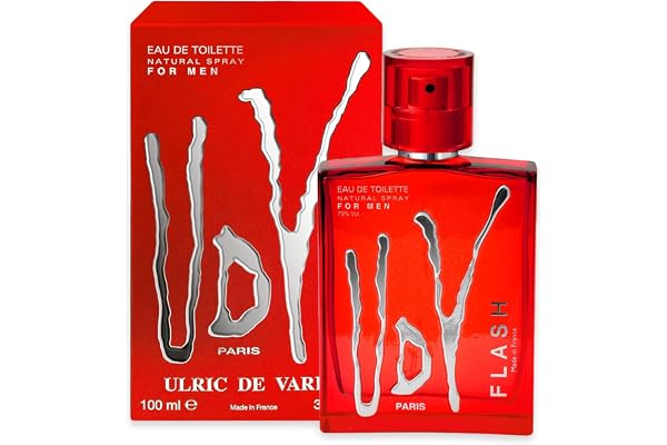 ULRIC DE VARENS - Eau de Toilette UDV Flash - Fougère Orientale Marine - Parfum Homme - Vaporisateur - Made in France - 100 ml