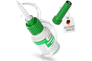 Sekundenkleber extra stark mittelviskos 20g - Cyanacrylat Kleber wasserfest, Pflanzenkleber für Aquascaping - klebt Kunststoff, Glas, Holz, Stein, Metall - Spezial Verschluss Top2Glue (1 Flasche)