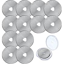 20 Lame Rotanti Da 45mm Per Taglierino - Ricambio Affilato Per Quilting E Cucito - Foto 3