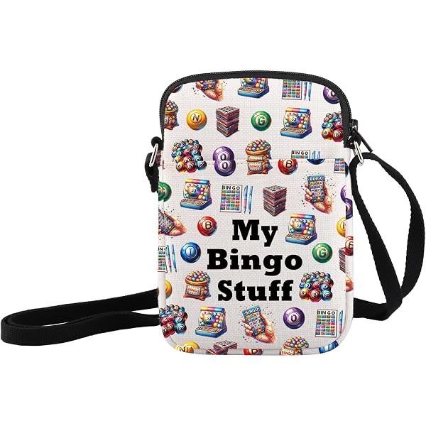 Bingo-Tasche Mit Ozean-Design – Praktische Tragetasche Mit Vielen Fächern Für Dauber & Zubehör