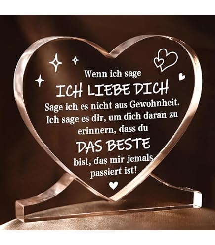 Weißer Teddybär Mit „I Love You“-Herz – 26,7 Cm, Geschenk Für Liebste