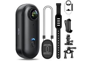 LENND 4k Action Camera,Mini Vlogging Camera,Small Body Camera, POV Camera | IPX7 Waterproof,Underwater Camcorder,Hands-Free POV Recording, Helmet Cam for Cycling, Motorcycle(32G Card)