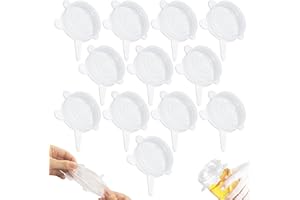 LEVENSON Tappi per lattine 12 pezzi per Barattoli e Lattine flessibili regolabili durevoli ecologici Senza BPA lavabili in lavastoviglie