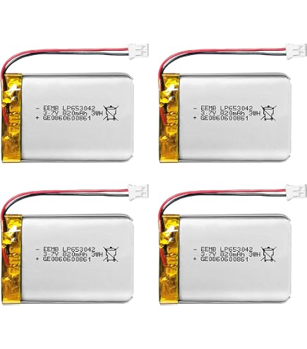 Batterie TECHTEK 280mAh Pour Casques Sennheiser Flex 5000, RS 2000, RS 5000, Set 880 – Remplace AHB571935PCT-03, BAP 800, Etc.