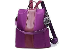 TcIFE femmes sac à dos sac d'école anti-vol étanche sac à dos de voyage scolaire sac à main sac à bandoulière