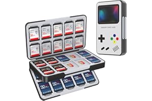 HEIYING Porta Scheda SD per Memory SD Card e Micro SD Card, Portatile Custodie SD SDHC SDXC Micro SD Card con 40 slot per schede SD e 40 slot per schede Micro SD.