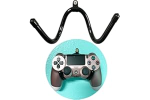 PMSANZAY Universal Game Controller Holder Stand,Mini Wall Mount Organizer Rack Hanger Hook- Strong & Flexible, for PS3/PS4/PS5/Xbox 360/Xbox One/S/X/Elite/Series S/Series X Controller,etc - NO Controller