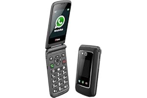 TTfone Titan TT950 Whatsapp Touchscreen Senior Big Button Flip Mobile Phone Vodafone Pay As You Go