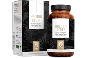 ‎NATURTREU Maca Kapseln hochdosiert - Maca Extrakt mit Tribulus terrestris, Cordyceps, Bockshornklee, Zink, Ginseng, Safran, Selen - 90 Kapsel