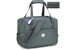 BAGZY Handgepäck 40x30x20 Wizzair, Faltbar Resväska Weekender Klein Sportväska Väskor Handgepäck Väska för Flugzeug Vattentät
