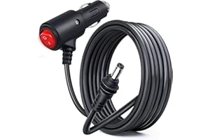 Obeaming Starlink Mini cavo di alimentazione a presa accendisigari con interruttore 3M Starlink Mini adattatore per auto impermeabile 16AWG DC cavo per auto, camper, barca, camion