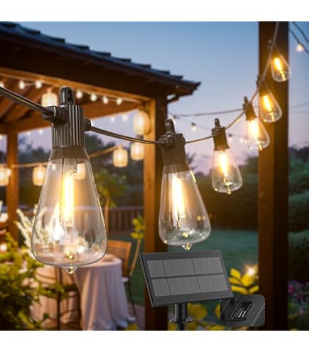 Torkase LED-lichtsnoer voor buiten - 9M 15 2 ST38 gloeilampen, tuinverlichting, balkon, lichtsnoer, buiten, IP54 weerbestendig, paviljoen, string