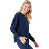 Jimmy Key Lacivert Bisiklet Yaka Uzun Kollu Oversize Sweatshirt
