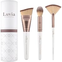 Luvia Prime Contour Make-up Pinsel – Vegan, Zum Konturieren & Verblenden, Samtweich