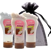 The Foot Factory Peeling Für Füße – Mit Pfefferminz & Walnusskörnern, 177 Ml