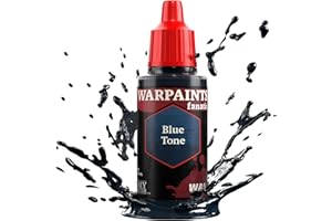 The Army Painter, Warpaints Fanatic Washes Peinture acrylique simple pour jeux de guerre miniatures Bleu
