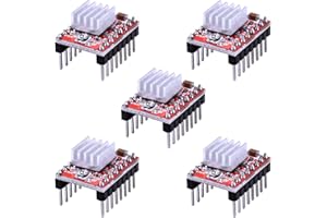 WJMY A4988 Stepper Motor Driver Module + Heat Sink for 3D Printer Reprap